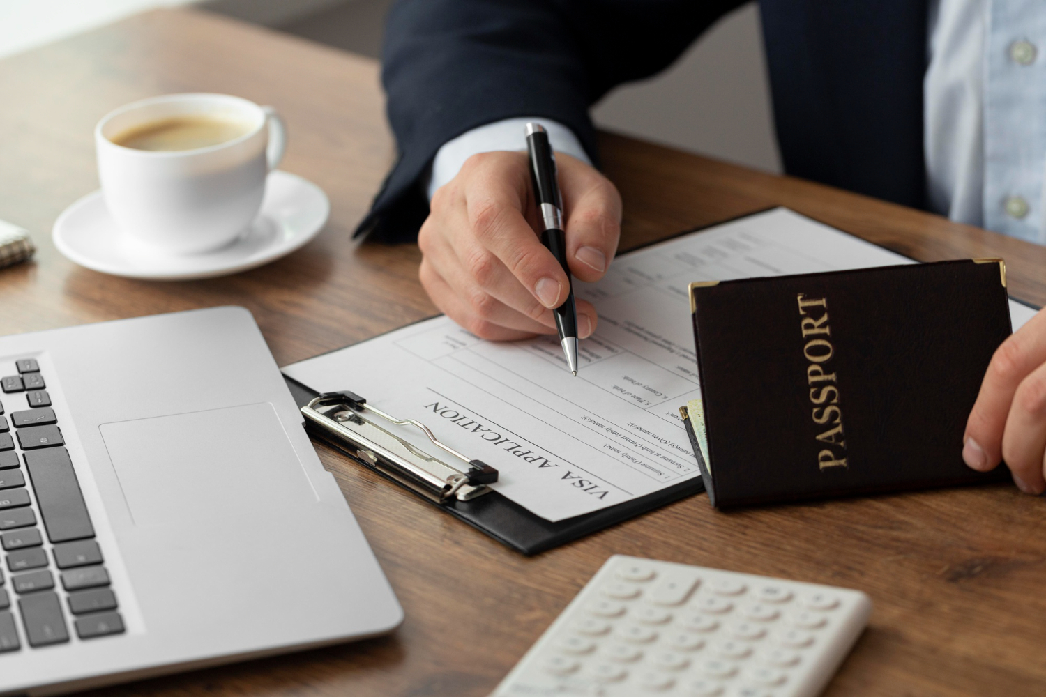 Visa Application Form Composition